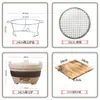Set de Estufa para Preparar Té para Uso Doméstico en Interiores, Estufa Tradicional de Borde, Set Completo de Estufa de Arcilla para Barbacoa en el Patio