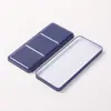 Caja de Empaque de Pigmento Sólido Azul Caja Vacía de Dos Piezas Venta al por Mayor Caja de Hierro para Pastel de Polvo de Acuarela DIY Hojalata