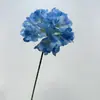 Flor Artificial de Tallo Único Flor de Hortensia para Decoración de Bodas Flor Falsa Hecha a Mano Hortensia Artificial Decoración del Hogar Flor de Seda
