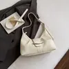Bolsa Plissada Texturizada Estilo Coreano para Mulheres 2026 Nova Moda de Verão Bolsa Tote de Axila Bolsa Transversal Casual para Ombro
