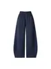 Pantalones Anchos Curvos Morado Ciruela para Mujer Otoño 2026 Nuevo Estilo Caídos de Cintura Alta Casual Sueltos Pantalones de Chándal Deportivos Americanos