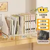 Suporte para documentos, organizador de arquivos de mesa, caixa de armazenamento de arquivos de mesa de escritório multifuncional com porta-canetas e prateleira de classificação