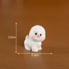 Paisaje en miniatura, figuras de animales de cachorros creativas y lindas, decoraciones de caja sorpresa, accesorios para escritorios de oficina, piezas decorativas pequeñas