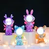 Nueva Caja Misteriosa de Luz Ambiental Electroplateada que Brilla en la Oscuridad Manualidades Creativas de Resina Adornos Pequeños Artículos Decorativos de Moda Venta al por Mayor