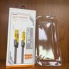 Cable de Datos Mecha Cuatro en Uno Adecuado para Apple Huawei Carga Rápida 65W Multifunción Dos a Dos Caja de Empaque Universal