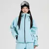 Roupas Novas de Esqui para Homens e Mulheres, Quentes de Inverno, à Prova de Vento e Impermeáveis, Roupa de Neve para Esqui Single e Double Board, Tops de Casca Dura, Fabricante Atacadista
