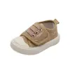 Tênis de Lona Respirável Infantil Primavera e Outono Novos Sapatos para Bebês e Crianças Pequenas Meninos e Meninas Sapatos Antiderrapantes Sapatos Casuais Infantis