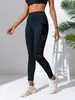 Pantalones de Yoga Transparente de Cintura Alta con Costuras, Pantalones de Cintura Alta Transparentes para Cadera con Bolsillo, Pantalones Deportivos Fitness para Mujer