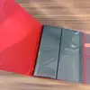 Álbum de Fotos de 3 Pulgadas Personalizado, Material PP, Páginas Interiores Negras, Nuevo Almacenamiento para Tarjetas con Cuerda Elástica, Fácil de Transportar