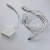 Interruptor de Controle de Potência Um para Três Tipo DC Caixa de Distribuição de Luz LED Caixa de Fiação para Iluminação de Gabinete Caixa de Distribuição de Três Furos DuPont