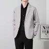 Traje Estilo Coreano Primavera y Otoño 2025 para Hombre Casual de Gama Alta Holgado Moderno con Caída Atractivo Traje