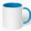 Taza Cerámica Sublimación 11oz Taza Transferencia Calor Imprimible Taza Agua con Recubrimiento Taza