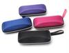 Estilo simple portátil anti-presión gafas de sol portátil para mujer cuero suave bolsa embalaje exterior bolsa cubierta traje estuche para gafas