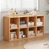 Estante de Chão Rack de Armazenamento Sala de Estar Casa Armário Baixo Armário de Armazenamento Armário de Armazenamento de Quarto Armário de Grade Janela de Canto Pequena Estante