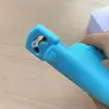 Tijeras para uñas en stock, tijeras para uñas cuadradas, tijeras para uñas postizas, herramientas para uñas DIY para recortar uñas, tijeras en forma de U