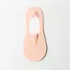Meias invisíveis para barco femininas de verão em malha fina respirável com silicone antiderrapante com confortável moda Joker meias femininas atacado