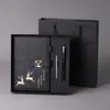 Conjunto de Caixa de Presente para Caderno de Escritório Personalizado Cabeça de Veado Papel Espesso Compra Corporativa Substituição de Marca Famosa Caderno de Conferência