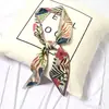 Bufanda de seda para mujer primavera y otoño estilo coreano Corea del Sur bufanda con cinturón de cinta puntiaguda de longitud media banda para el pelo de verano bufanda de moda