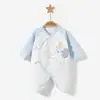 Ropa para Bebé Recién Nacido Otoño e Invierno Recién Nacido Delgada Acolchada 0 Cálida Marzo Ropa Interior Traje de Monje Mono para Bebé