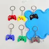 Novo Chaveiro Criativo de Controle de Jogo, Pingente Decorativo de Chaveiro Cartoon em Borracha Macia de PVC
