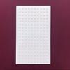 Hot Girl Lip nail sticks sobrancelha nail sticks galvanizado metálico acrílico diy prata hemisfério bead Diamond adesivos facial eye makeup