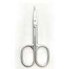 Tijeras Rusas de Acero Inoxidable para Cutícula Frontal, Tijeras de Belleza, Tijeras para Cejas, Herramientas de Belleza, Pegatinas para Párpados para Eliminar Púas, Tijeras para Puntas de Uñas