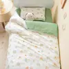 Funda Nórdica Infantil Pieza Única 100% Algodón Puro Guardería Niña Dibujos Animados Siesta 120x150 Funda Nórdica para Bebé Funda de Ropa de Cama