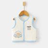 Colete Quente para Bebê Outono e Inverno Colete Acolchoado para Bebê Colete Infantil Colete Recém-Nascido Algodão Puro Proteção da Barriga Top