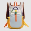 Bolsa de Viagem Curta Transfronteiriça Bloco de Cor Combinação de Cores de Alto Valor Bolsa de Bagagem Dobrável Leve Tendência Cool Casual Mochila Esportes
