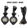 Adequado para BMW G1200Gs F800Gs Motocicleta Luz de Nevoeiro Holofote Universal LED para Motocicleta Iluminação de Nevoeiro para Pavimentação