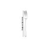 Talheres Ocidentais Elegantes Faca, Garfo e Colher Domésticos Colher de Mesa de Cabo Longo Colher de Sopa Redonda Espessada Colher de Aço Inoxidável 304 Faca para Bife
