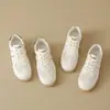 Zhr Classic Zapatos Blancos de Suela Gruesa para Mujer 2026 Verano Nuevo Estilo Zapatos Deportivos de Malla Transpirable Zapatos Blancos Versátiles de Suela Blanda