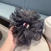 Novedad 2026 Scrunchie de Organza Estrellado para Mujer, Versátil Estilo Coreano para el Cabello en Verano, Accesorio para el Cabello que Añade Volumen