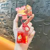 Chaveiro Areia Movediça Yiwu Youli Wenchuang Penas de Galinha para Doces Pingente de Pintura a Óleo Luo Binwang Souvenir de Cultura e Turismo da Cidade Presentes
