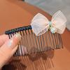 Peine de Celebridad de Internet para Niños Dulce Nueva Llegada Lazo Artefacto para Flequillo Flor Linda Perla Bola de Lazo Accesorios para el Cabello