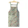 Moderno Delantal Nuevo de Lona para Cocina Casera, Ropa de Trabajo para Adultos, Delantal de Catering, Uniforme de Trabajo