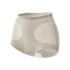 Calzones Delgados Sin Costuras de Cintura Media Cubre Caderas para Mujer Entrepierna de Seda de Morera Transpirables y Cómodos Simples Ligeramente Moldeadores Control de Abdomen Ropa Interior para Mujer