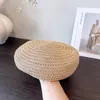 Boina Artística Oca Estilo Japonês para Mulheres, Chapéu de Pintor Versátil Respirável Casual de Verão, Chapéu Abóbora com Proteção Solar