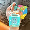 Llavero de dibujos animados creativos kappi bala de cara giratoria lindo colgante para mochila escolar llavero para llaves de coche pequeño regalo al por mayor