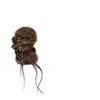 Scrunchie de Tecido Estampado de Leopardo Retrô Estilo Coreano para Mulheres, Novo Acessório de Cabelo para Rabo de Cavalo Baixo, Coque Bigode de Dragão