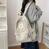 Mochila Escolar Transfronteriza para Mujer Estilo Ins Estilo Coreano Escuela Secundaria Superior Sencilla Estilo Mori Mochila Combinable para Estudiantes Universitarios Mochila Casual Ligera