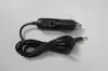 Indicador de tapa de hierro estilo americano de 12V a 24V con cable cargador de coche, interfaz DC4017, fuente de alimentación para encendedor de cigarrillos de coche