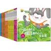 Un Juego Completo de 18 Volúmenes de Libros Ilustrados y Cuentos Infantiles para Clases de Jardín de Infancia, Cuentos de Hadas Clásicos para Niños de 3 a 6 Años