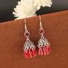 Aretes bohemios turquesa europeos y americanos verano retro sentido de alta gama aretes retro estilo nacional al por mayor