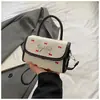 Bolso de Mano con Lazo Estilo Coreano Transfronterizo Bolso Baguette Textura Nueva Bolso de Axila Diseño Casual de Moda Bolso Cruzado Estilo Occidental