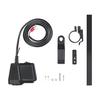 Carga rápida de 36W QC3.0 USB dual fabricantes nuevo temperatura voltímetro ticker temperatura motocicleta cargador de coche