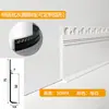 Rodapié Empotrado de Aleación de Aluminio con Yeso Pre-Empotrado, Zoclo de Piso en Forma de L, Rodapié Metálico Empotrado Invisible Oculto en Forma de H
