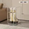 Vitrina panorámica transparente para coches a escala, con un diseño de acrílico de alta gama y puertas magnéticas, perfecta para almacenar y exhibir bloques de construcción LEGO