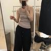 METWO Dongdaemun Colete de Aquecimento Sem costura Alto Elástico Slim Fit Terry Base de Aquecimento Rápido Usando Colete Quente