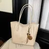 Bolso tote retro para mujer, nueva colección de otoño 2026, con un diseño sofisticado y lujoso, de gran capacidad, perfecto para el día a día.